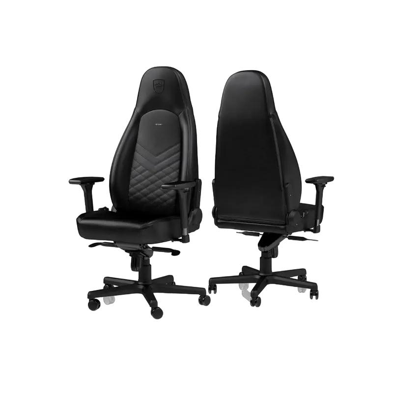 Игровое кресло Noblechairs Icon Искусственная кожа Чёрный