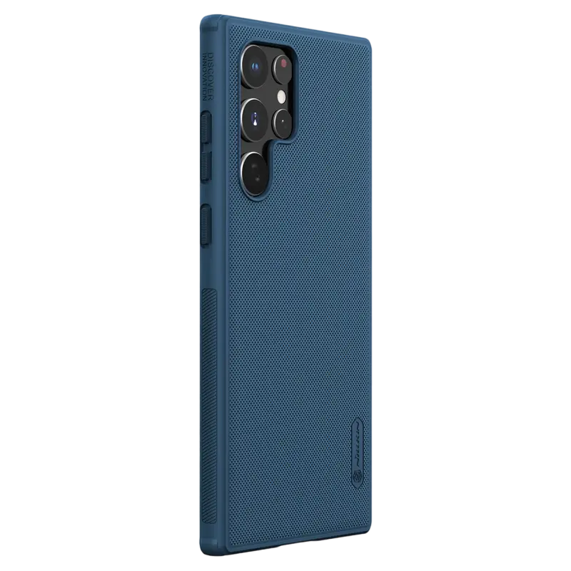 Husă Nillkin Samsung Galaxy S22 Ultra Frosted Pro Albastru