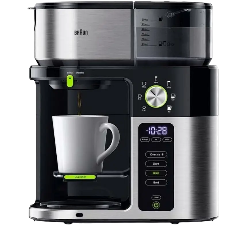 Капельная кофеварка Braun KF 9050 BK Черный