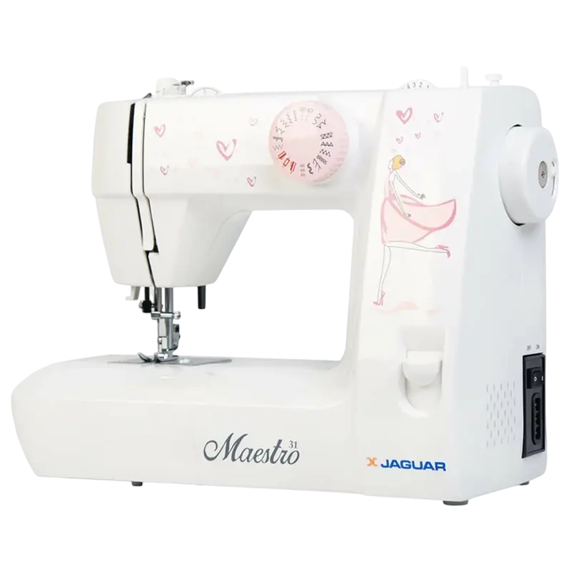 Швейная машина JAGUAR Maestro 31 Белый Розовый