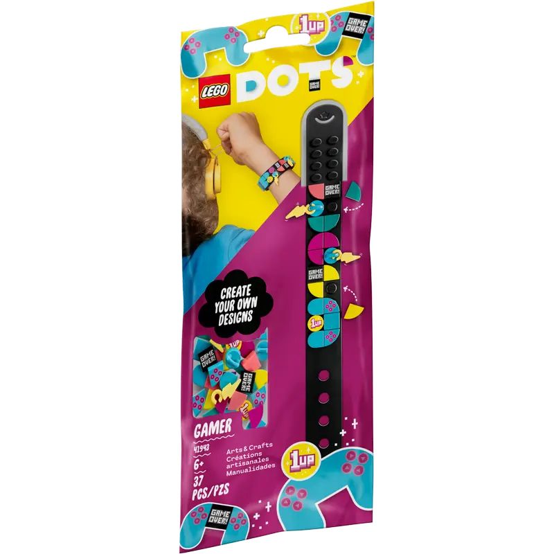 Конструктор LEGO Gamer Bracelet with Charms Черный