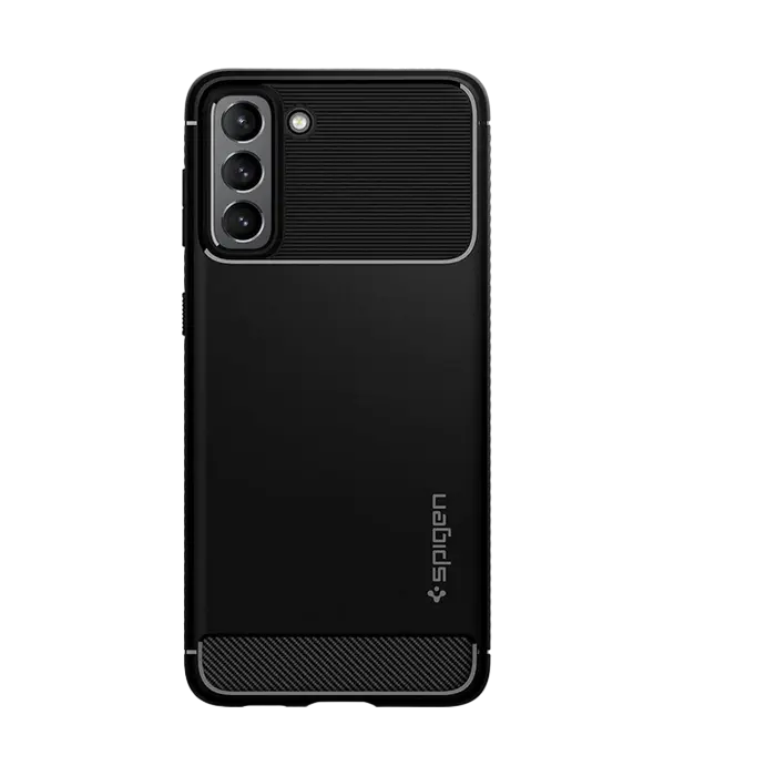 Husă Spigen Samsung Galaxy S21 Rugged Armor Rugged Armor Negru mat