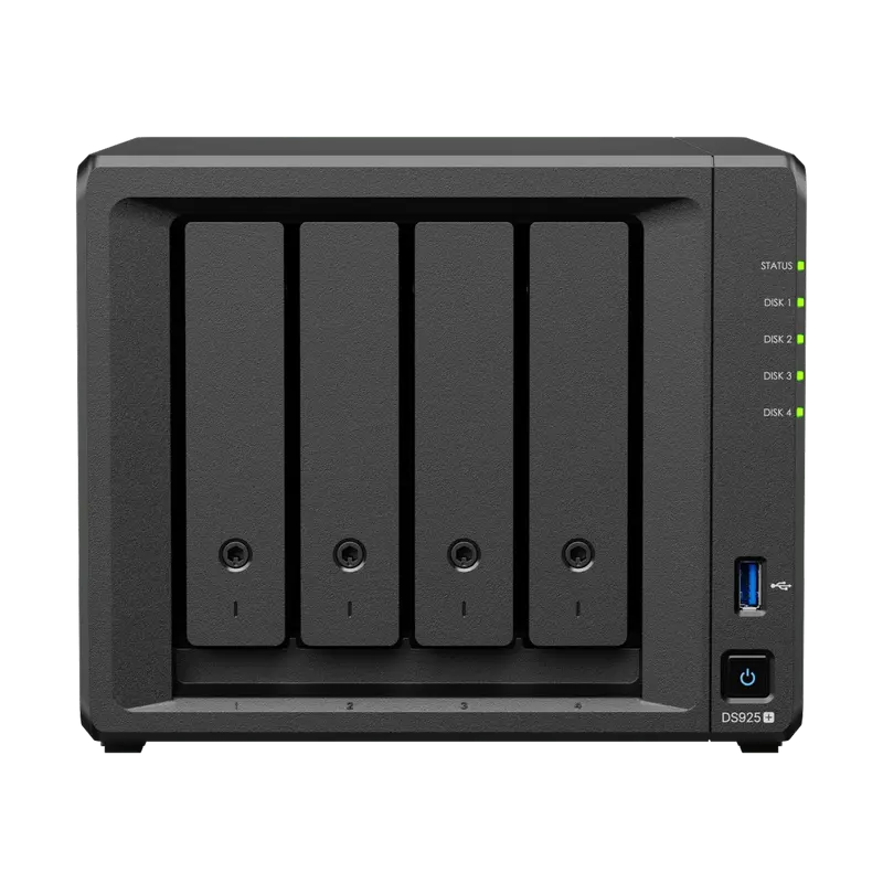 Stocare atașată la rețea SYNOLOGY DS925+ Negru