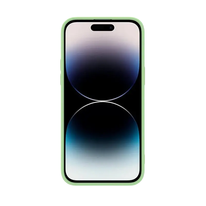 Husă Nillkin Apple iPhone 14 Pro Max CamShield Silky Silicone Camshield Verde