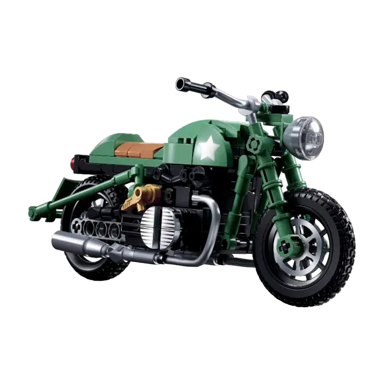 Конструктор Sluban Model Brecks - R75MS Зелёный