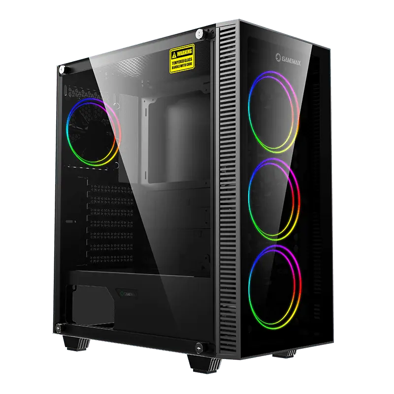 Carcasă PC Gamemax DARCO XD Midi-Tower Negru