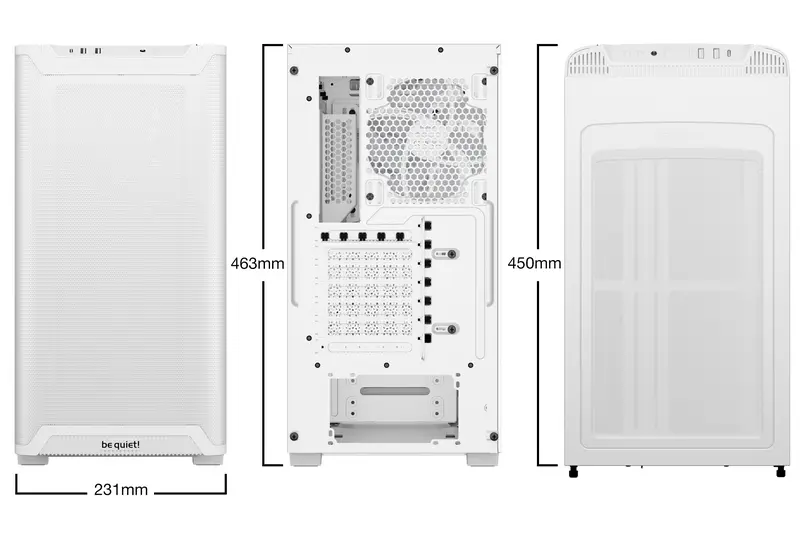 Компьютерный корпус be quiet! PURE BASE 501 LX Midi-Tower Белый