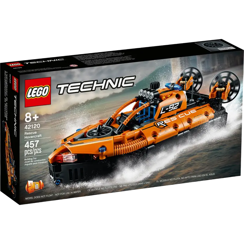 Конструктор LEGO Rescue Hovercraft Оранжевый