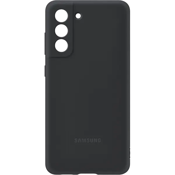 Чехол Samsung Galaxy S21 FE Silicone Cover Чёрный