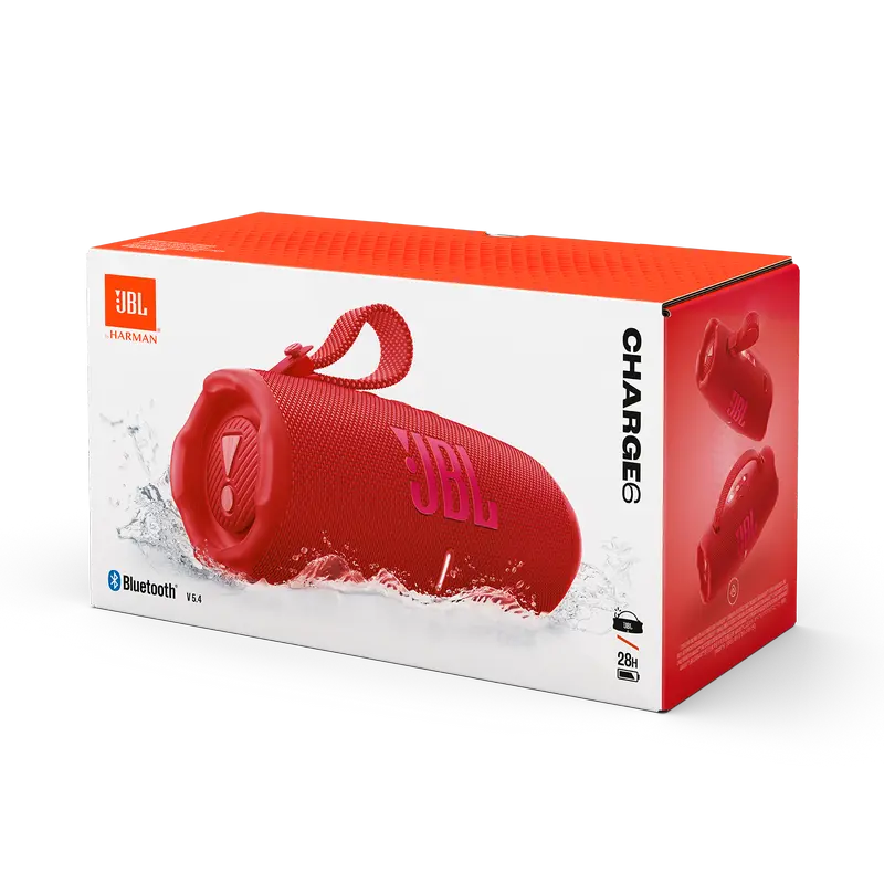 Портативная колонка JBL Charge 6 Красный