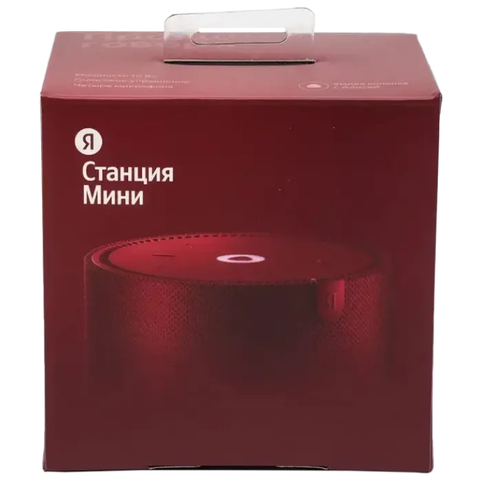 Умная колонка Yandex Station Mini Красный