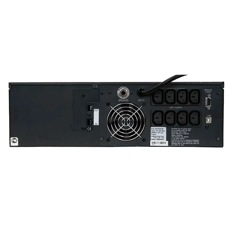 Sursă de alimentare neîntreruptibilă PCM KIN-2200AP RM Negru