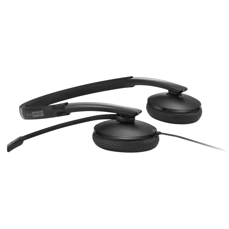 Наушники Lenovo VoIP Teams Wired Чёрный