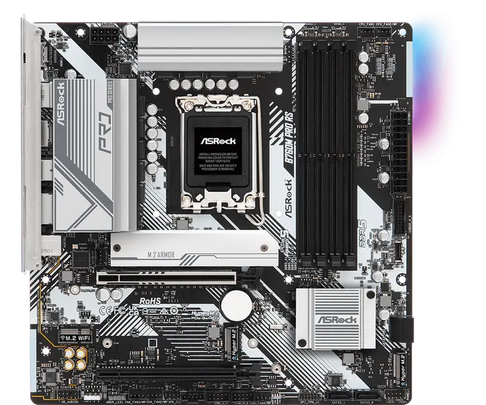 Материнская плата ASRock B760M PRO RS LGA1700 Micro-ATX