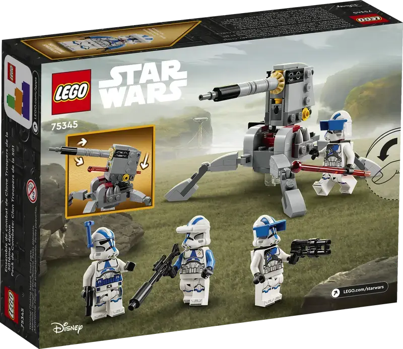 Конструктор LEGO 501st Clone Troopers™ Battle Pack Разноцветный