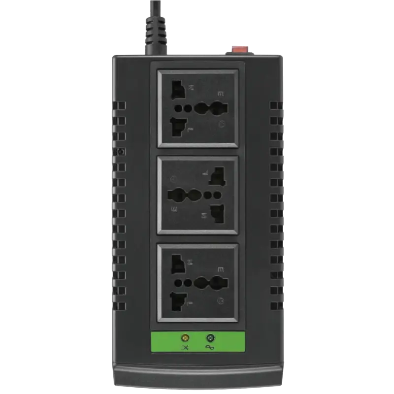 Стабилизатор напряжения APC Line-R 1500VA Черный