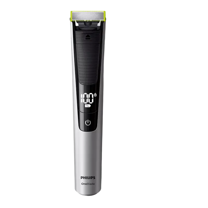 Мужской Триммер Philips OneBlade Pro Чёрный | Серебристый