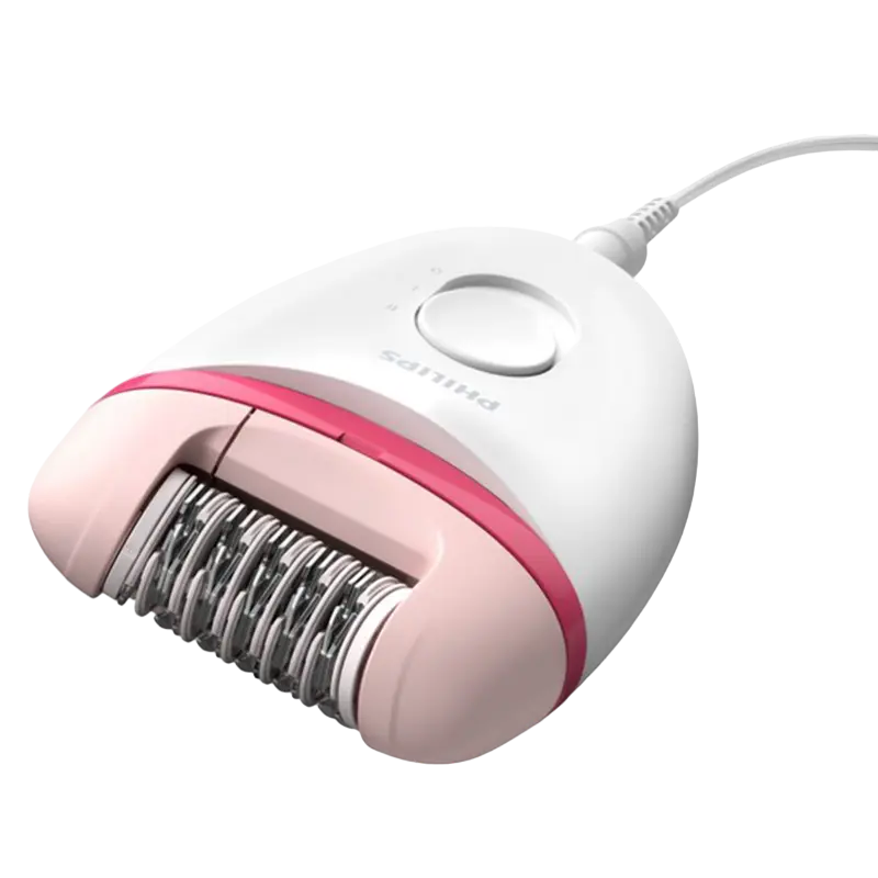 Epilator Philips Satinelle Essential Alb Roz