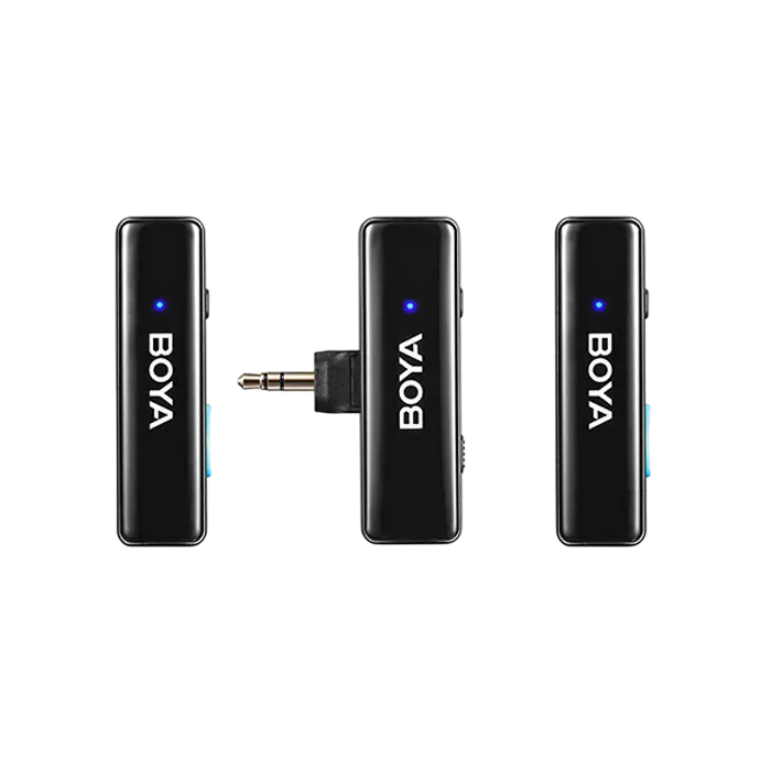 Портативный записывающий микрофон Boya Boyalink Беспроводной Черный