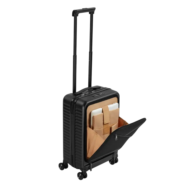 Чемодан Rivacase Clark-Eco Чёрный