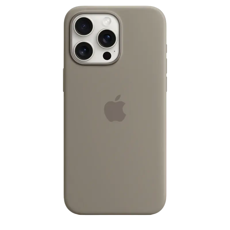 Чехол Apple iPhone 15 Pro Max Silicone Case MagSafe Силиконовый Чехол Глина