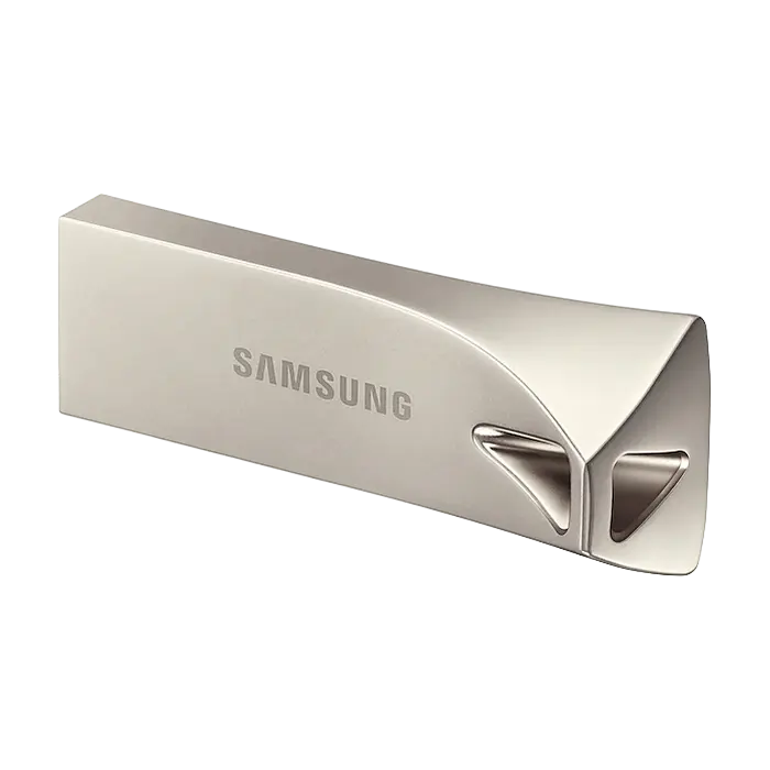 USB Flash накопитель Samsung Bar Plus 128ГБ Серебристый