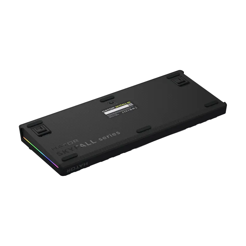 Tastatură HATOR Skyfall 80 Pro, Cu fir / Fără fir, Negru | Gri