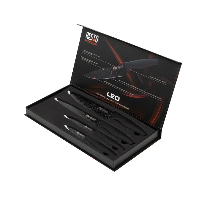 Нож поварской RESTO 95504 AQUILA Черный