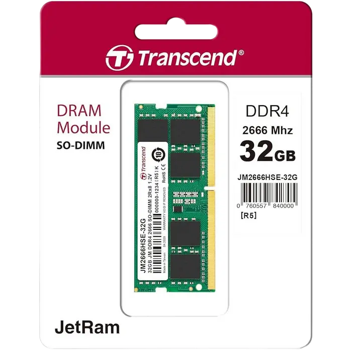 Оперативная память Transcend PC21300 32 ГБ