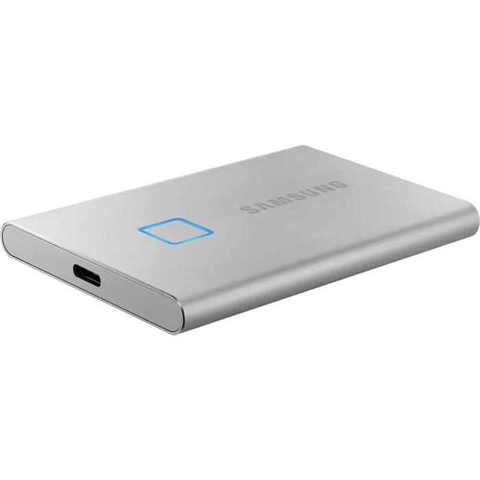 Внешний портативный SSD накопитель Samsung T7 Touch 1 ТБ Белый