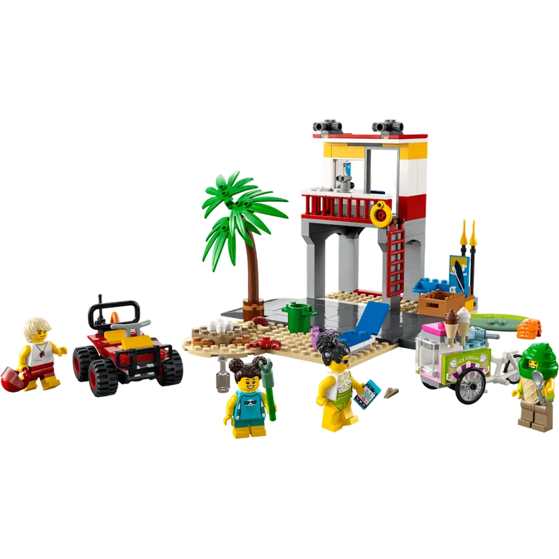 Конструктор LEGO Beach Lifeguard Station Разноцветный