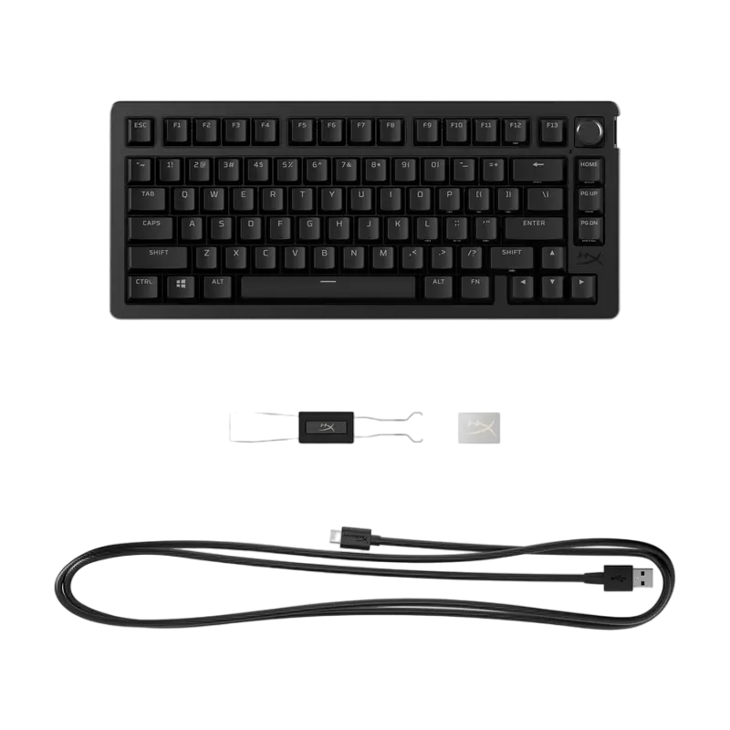 Tastatură HyperX Alloy Rise 75 Mecanic Negru