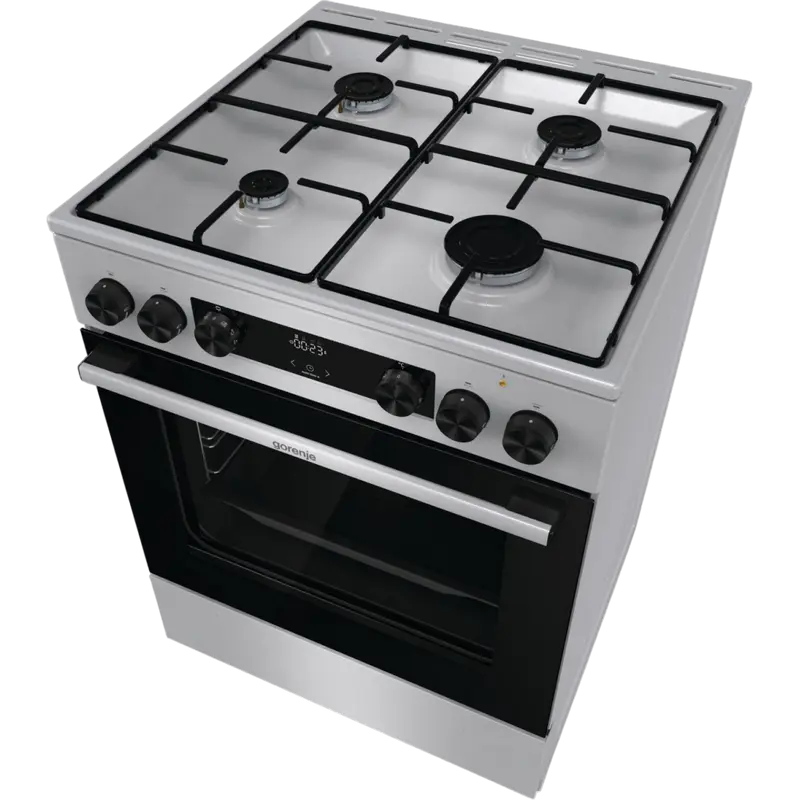 Комбинированная плита Gorenje GKS6C70XJ Нержавеющая сталь