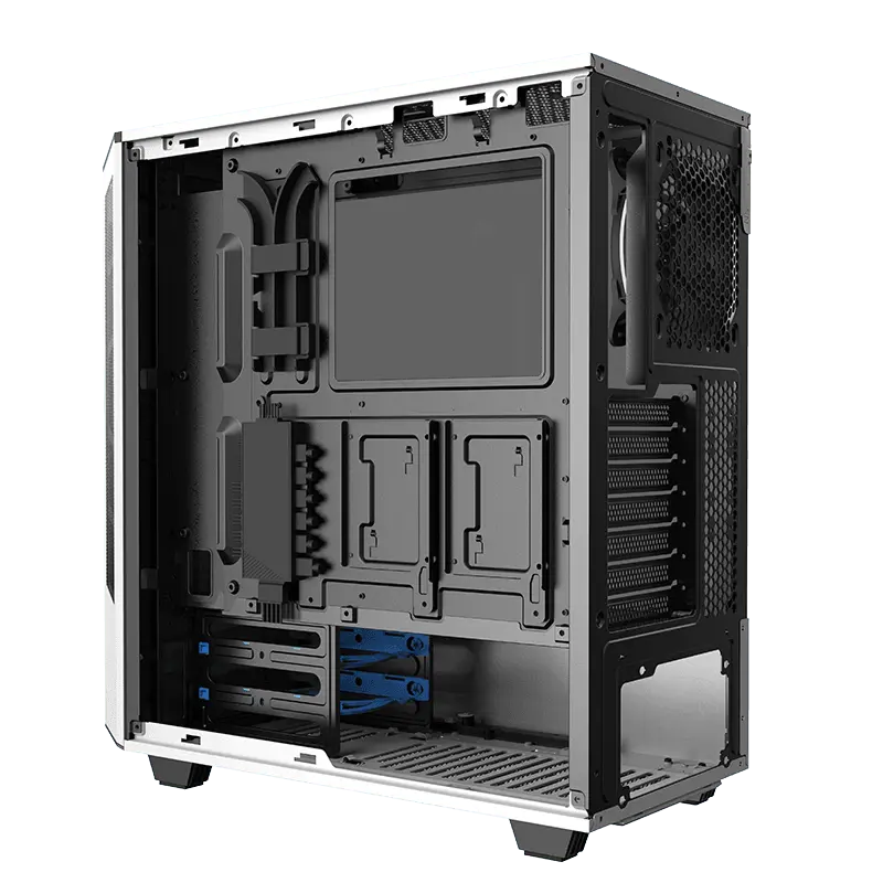 Компьютерный корпус Gamemax PANDA T801 WT Midi-Tower Белый