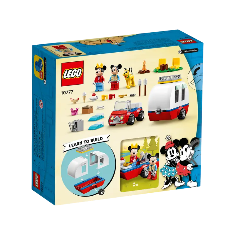 Конструктор LEGO Mickey Mouse and Minnie Mouse's Camping Trip Разноцветный