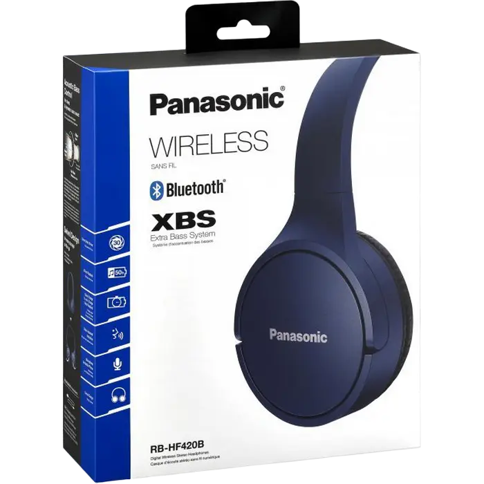 Căști Panasonic RB-HF420 Albastru