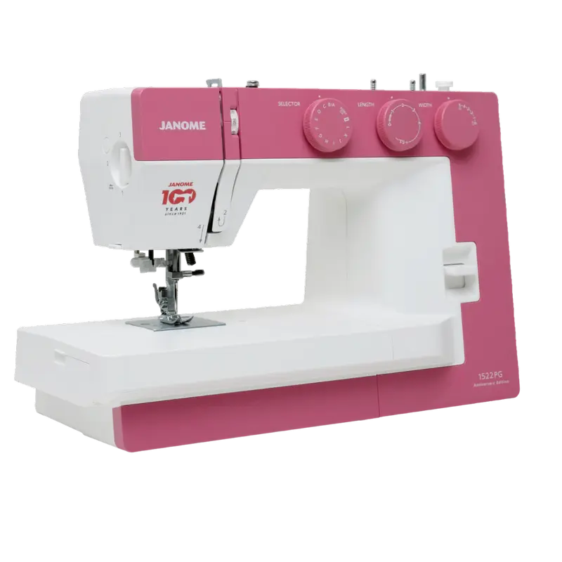 Швейная машина JANOME 1522 PG Белый | Розовый