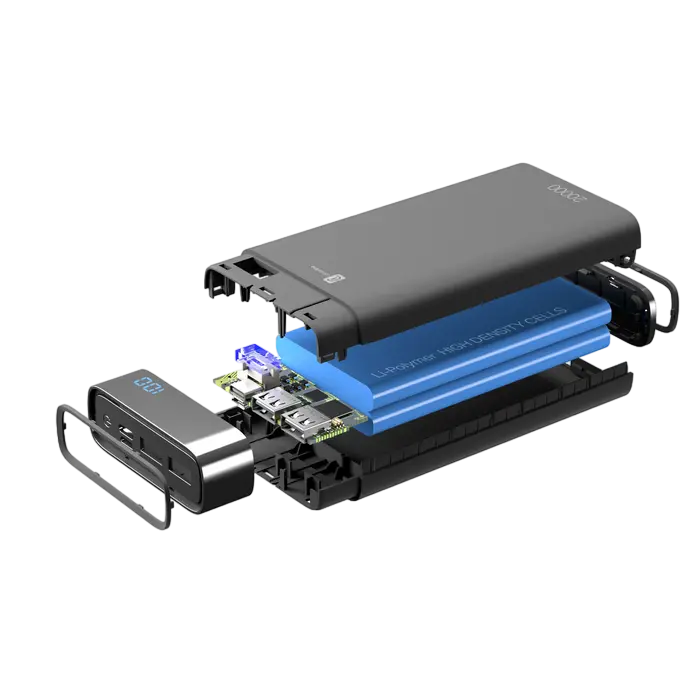 Портативное зарядное устройство Cellularline FreePower MANTA Черный