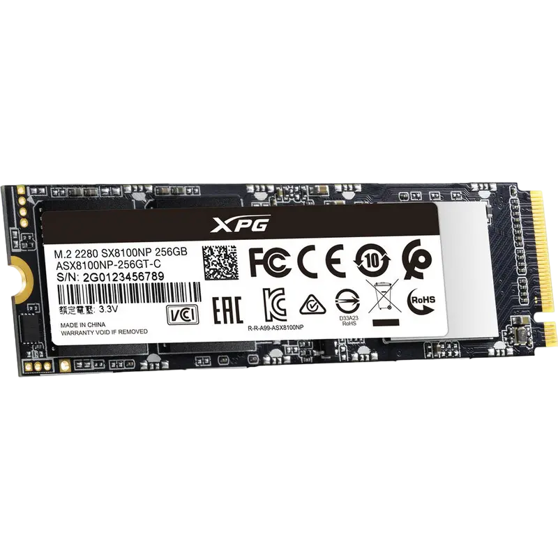 Накопитель SSD ADATA XPG SX8100 XPG SX8100 256GB