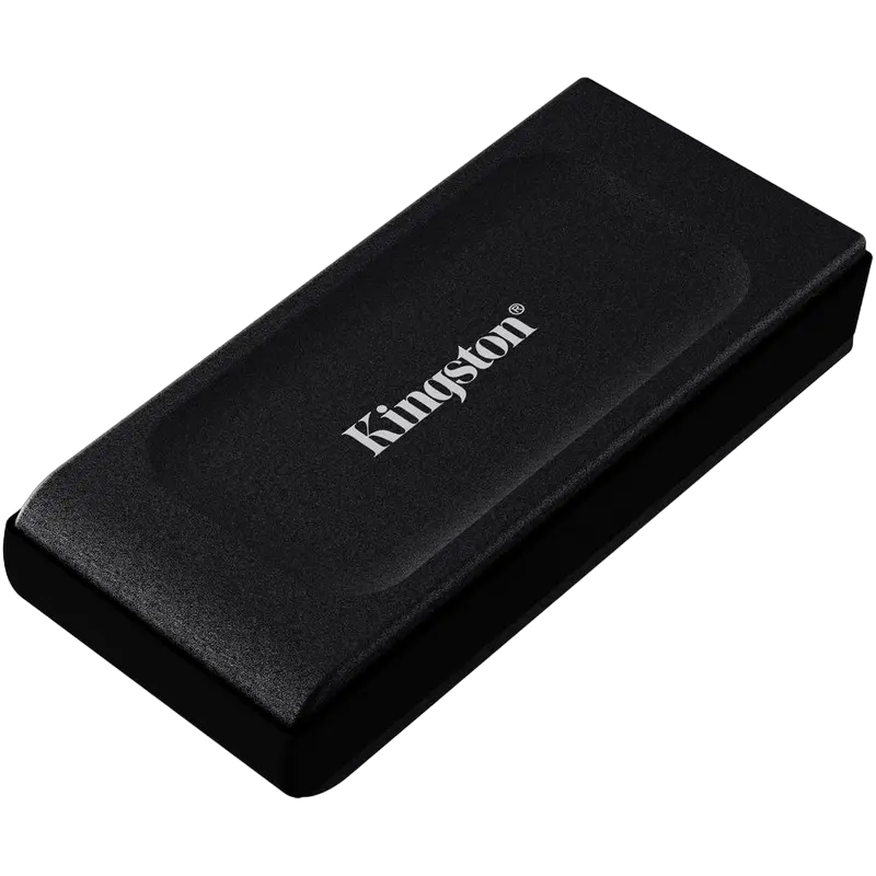 Внешний портативный SSD накопитель Kingston XS1000 2 ТБ Чёрный