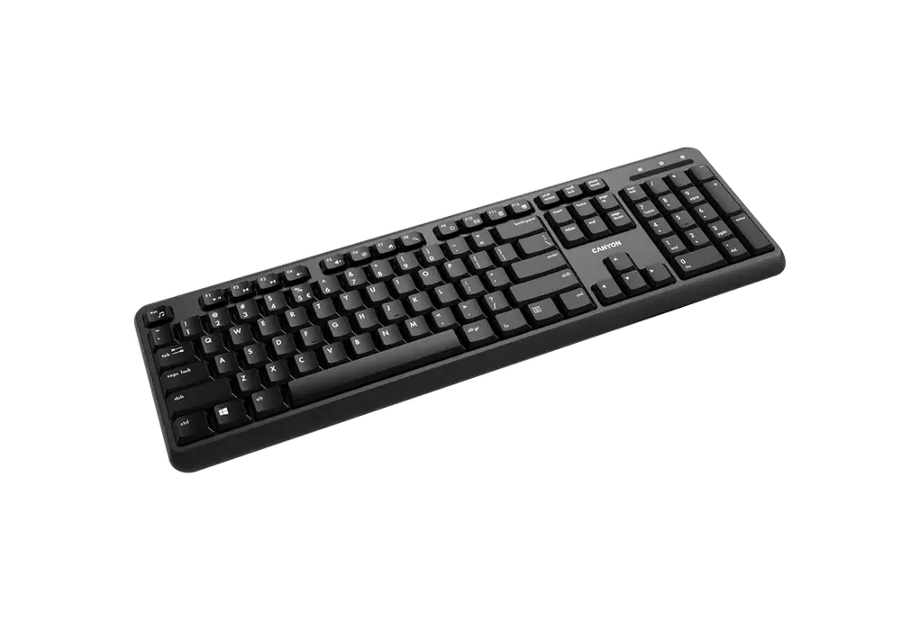 Клавиатура Canyon W20 Мембрана Черный