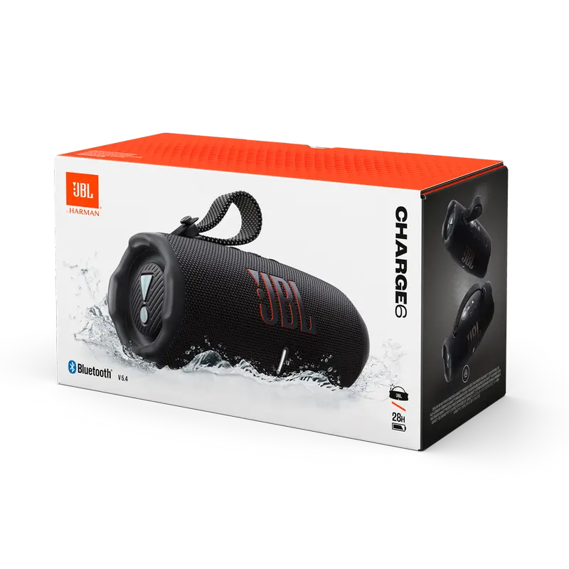 Портативная колонка JBL Charge 6 Чёрный