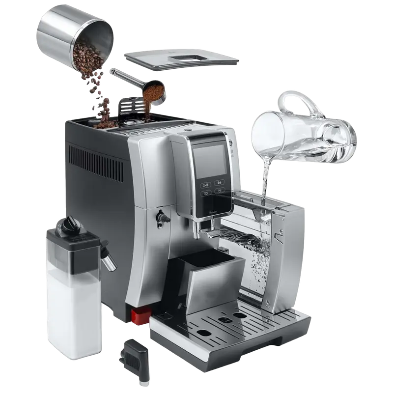 Aparat de cafea DeLonghi ECAM370.85.SB Argintiu