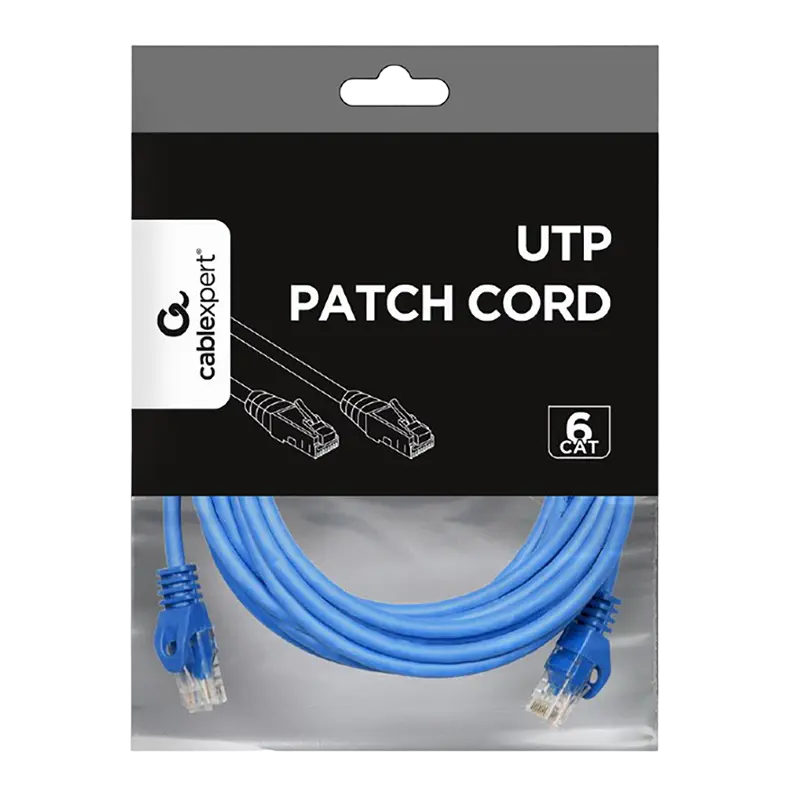 Патч-корд Cablexpert PP6U-5M/B Синий
