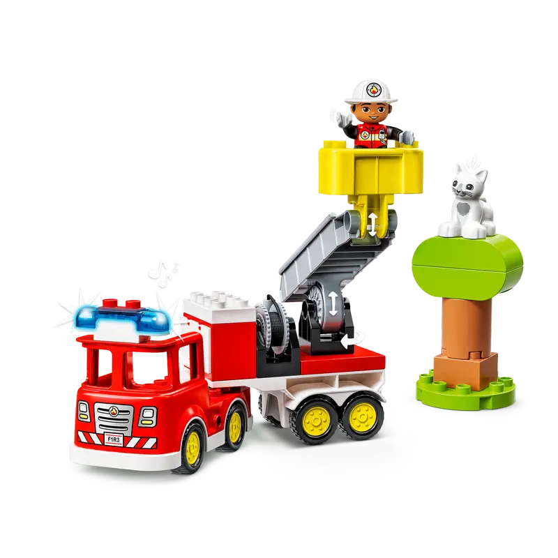 Конструктор LEGO Fire Truck with Water Spraying Разноцветный