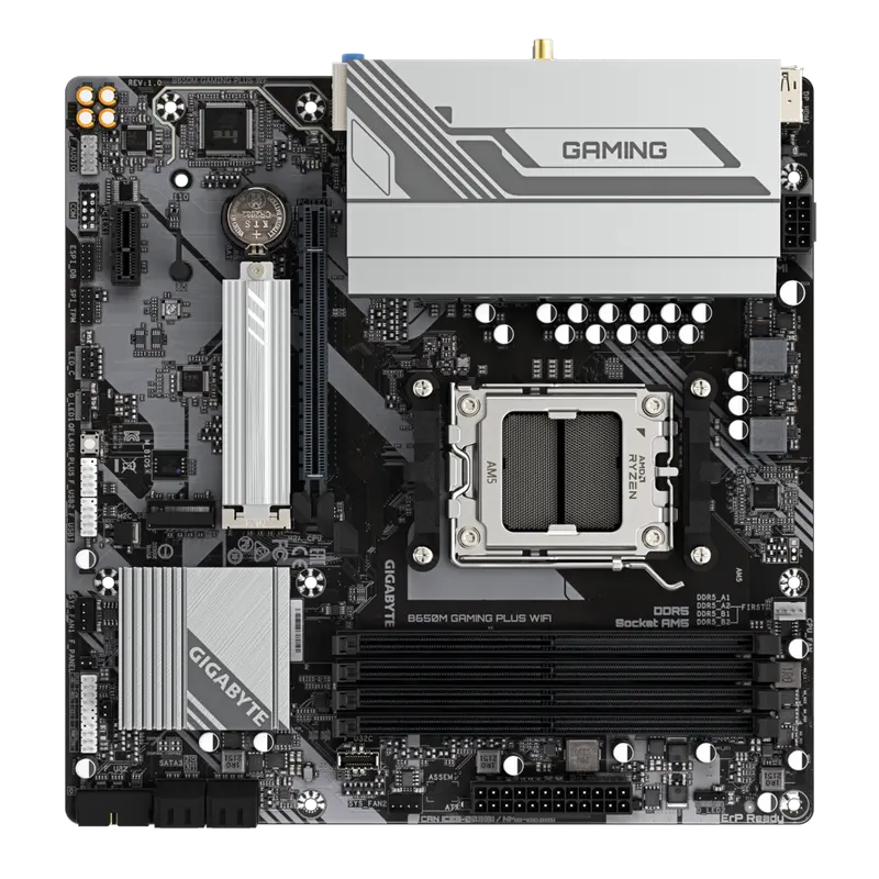 Материнская плата Gigabyte B650M GAMING PLUS WF AM5 Micro-ATX