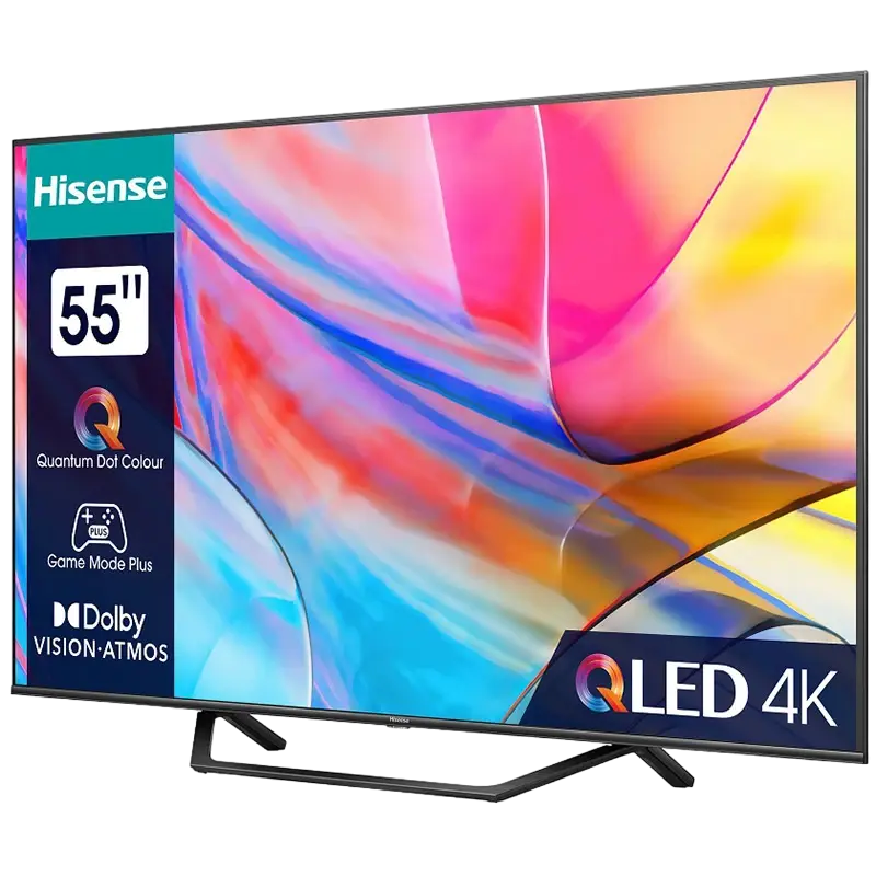 55" QLED SMART Телевизор Hisense 55A7KQ Серый