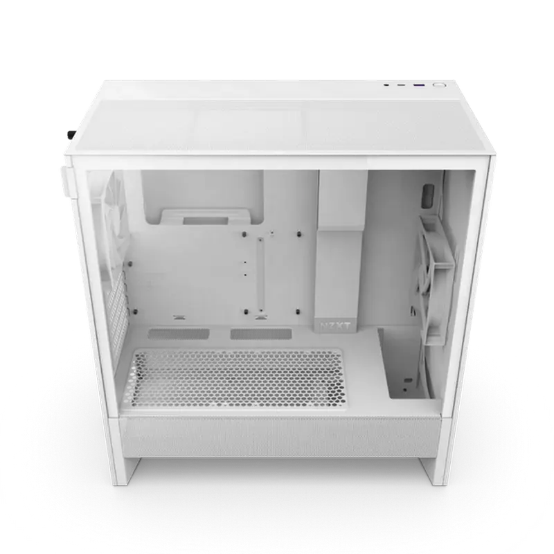 Carcasă PC NZXT H5 Flow Midi-Tower Alb