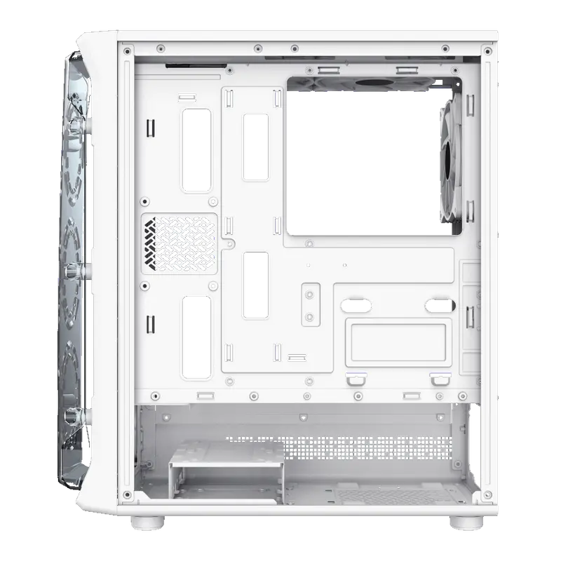 Компьютерный корпус Gamemax STARLIGHT 2 AW Midi-Tower Белый