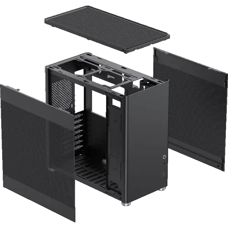 Компьютерный корпус Gamemax MESHBOX BK Midi-Tower Черный